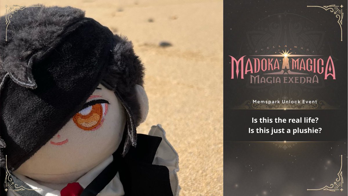 madoka_exebraEN's tweet photo. 📣New memspark unlock event!📣
Is this the real life? Is this just a plushie?

Kirika made a wish to become perfect for Oriko, but what happens when Oriko’s desire changes? Will the two magical girls be able to navigate this unexpected twist?

More information coming soon. https://t.co/QMYUmwqhV7
