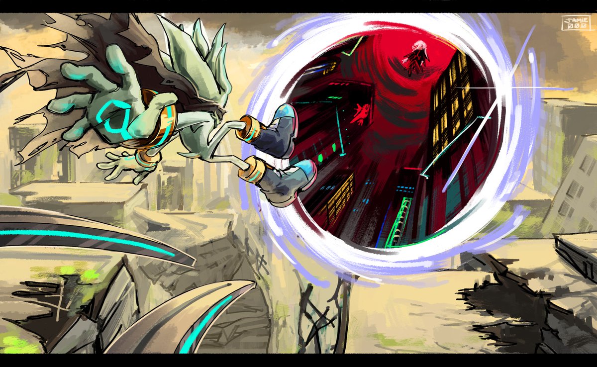 RAILWAY GRIND : to the enemy 
#SilverTheHedgehog