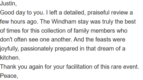 I am Justin, Facilitator of the Familial Feast. A mere host, no more! People are great, mostly.