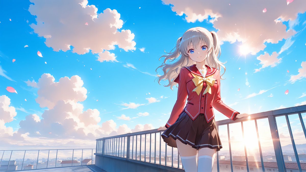 Sunset Artist: Shacola #Anime #Charlotte #NaoTomori #友利奈緒