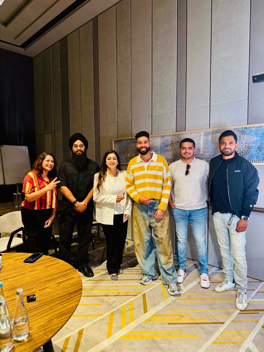 JammyAbdul's tweet photo. Just before the storm. My team and I with AP Dhillon ahead of his electric Dubai concert - exclusive moments before he set the stage on fire.
#APDhillon #DubaiConcert #DubaiEvents #BollywoodMusic #OnlyOnX https://t.co/U9uLFU4jzf