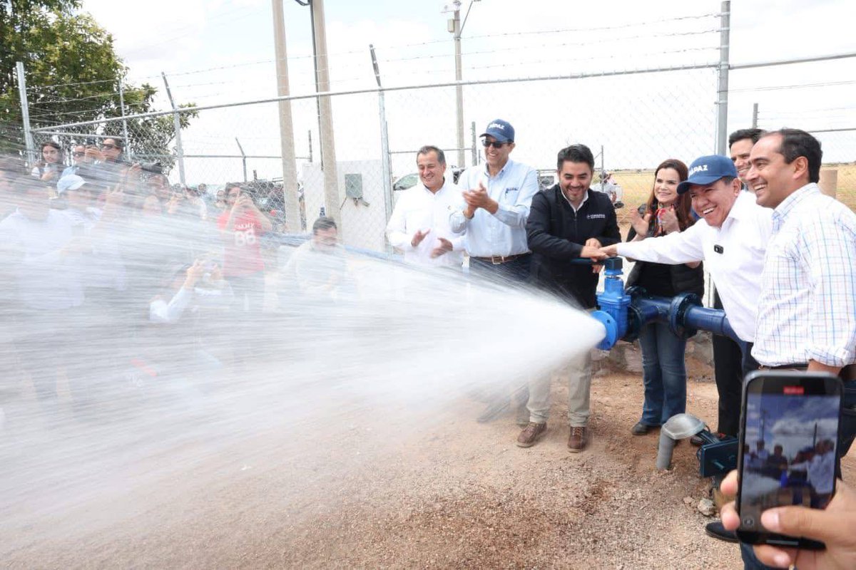 En sostenibilidad hídrica, invertimos 58 millones de pesos en rehabilitación de redes, pozos, alcantarillado y equipamiento fotovoltaico. #ResultadosConSeguridad