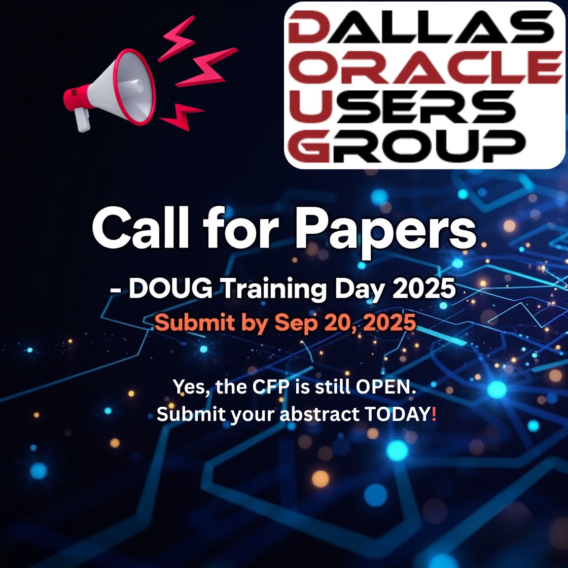 Dallas Oracle Users Group tweet media