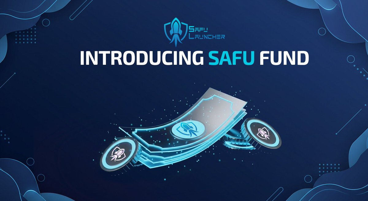 🔥 Introducing SAFU Fund! 🔥

What is SAFU Fund?
It’s a community VC (Venture Capital) made up of veteran crypto investors, KOLs, advisors, project founders &amp; the SafuLauncher team.

💡 The mission: support early projects launching on SafuLauncher by filling their bonding curve