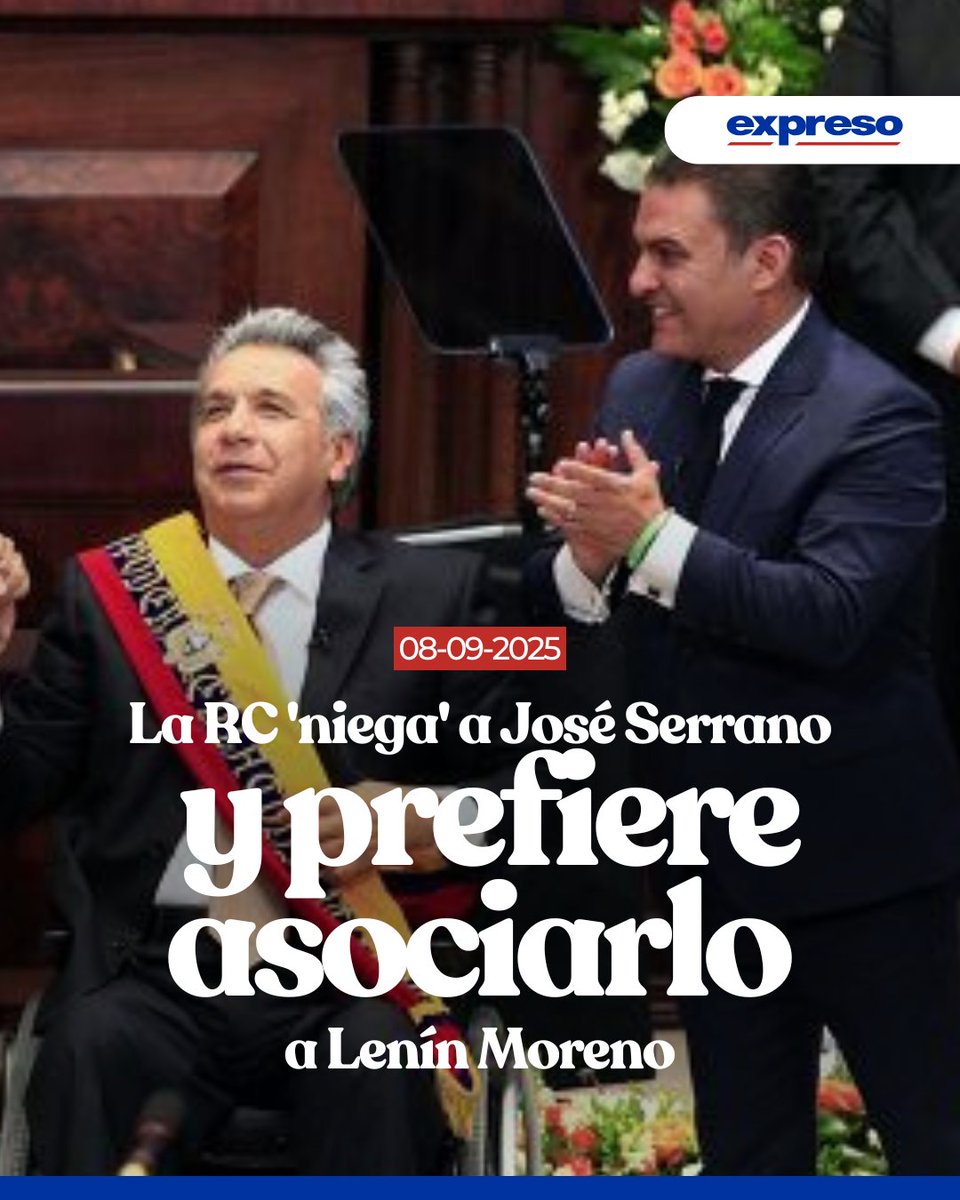 Ante la incertidumbre judicial de José Serrano, la Revolución Ciudadana se deslinda de él y evita reconocerlo como aliado.

Detalles 👉 bit.ly/4m7sHYW