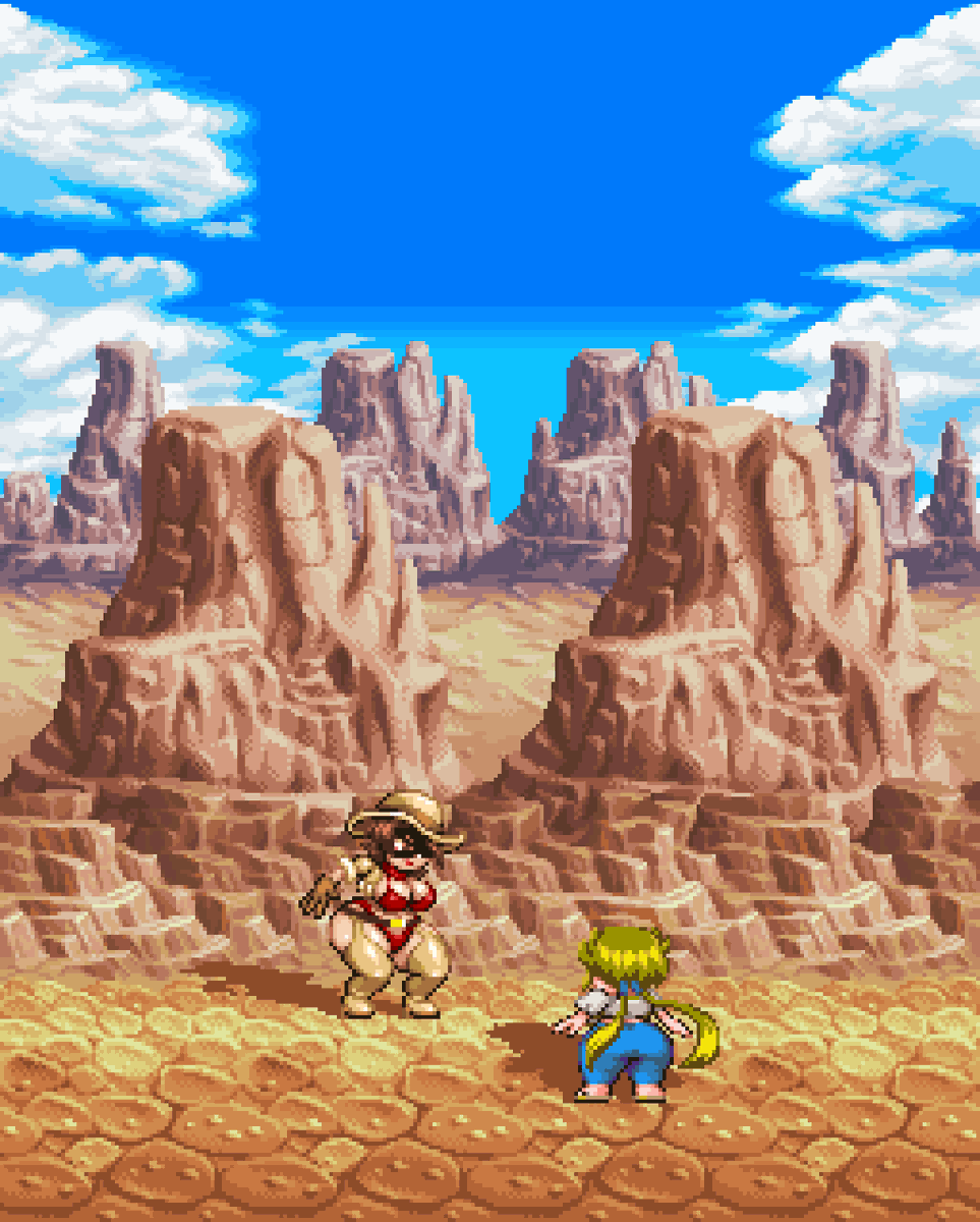 Cowboy stage coming to the following builds of the Angler Girl the vore platformer videogame.
You can play the game for free here:
ziliock.itch.io/angler-girl