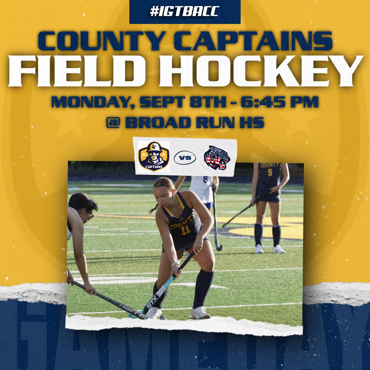 LCHS Athletics (@countylchs) on Twitter photo Tonight the Captains Field Hockey Team travels to Broad Run HS to take on the Independence Tigers! Game time is scheduled for 6:45 pm. Good luck Captains! #IGTBACC <a href="/LCHSVFH/">LCHS Field Hockey</a> Tonight the Captains Field Hockey Team travels to Broad Run HS to take on the Independence Tigers! Game time is scheduled for 6:45 pm. Good luck Captains! #IGTBACC <a href="/LCHSVFH/">LCHS Field Hockey</a>