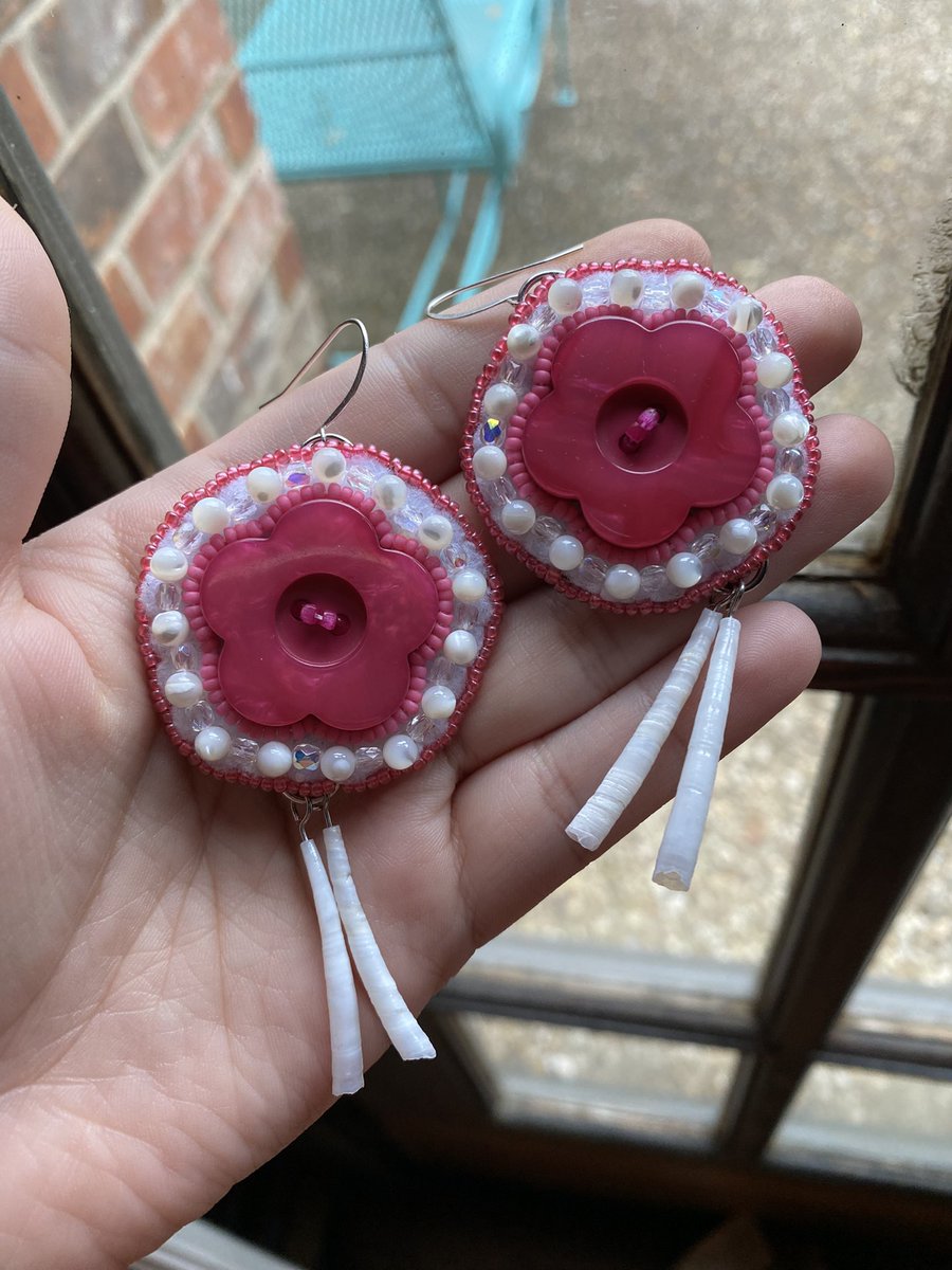 Haven’t sold earrings in a while, but—

✨FOR SALE✨

If interested (serious inquiries only), DM me.

White/Gold- $85, US Free Shipping
Cherries- $85, US Free Shipping
MOP Buttons- $50, $5 US Shipping
Flower Buttons- $70, US Free Shipping 

*Ill comment here if something has sold