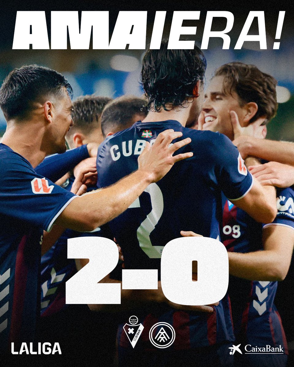SDEibar's tweet photo. ¡𝐅𝐈𝐍𝐀𝐋 𝐅𝐈𝐍𝐀𝐋 𝐅𝐈𝐍𝐀𝐀𝐀𝐀𝐀𝐋!

✅ 𝕁𝔸𝕀𝔸 𝕀ℙ𝕌ℝ𝕌𝔸ℕ! 

Egun bereziari, bukaera ezin hobea! 🚀

#EibarAndorra | #BetiArmaginak⚔️ https://t.co/D2FZxoMxUC