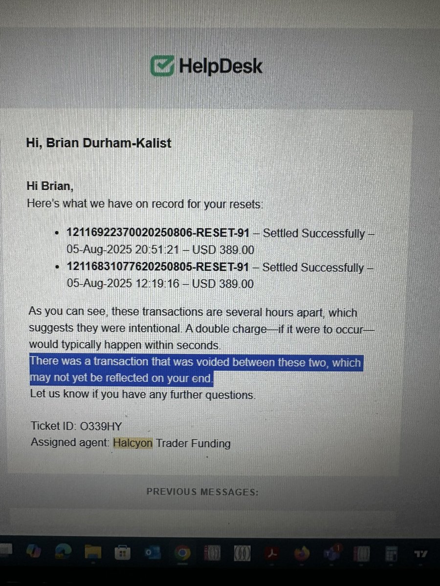 DurhamReport530's tweet photo. Make it make sense please. Careful with @HalcyonTrader1  they don’t have the traders in mind at all. A simple fix turns into disappointed traders. I’m not the only one either https://t.co/QCvCxFe5JY
