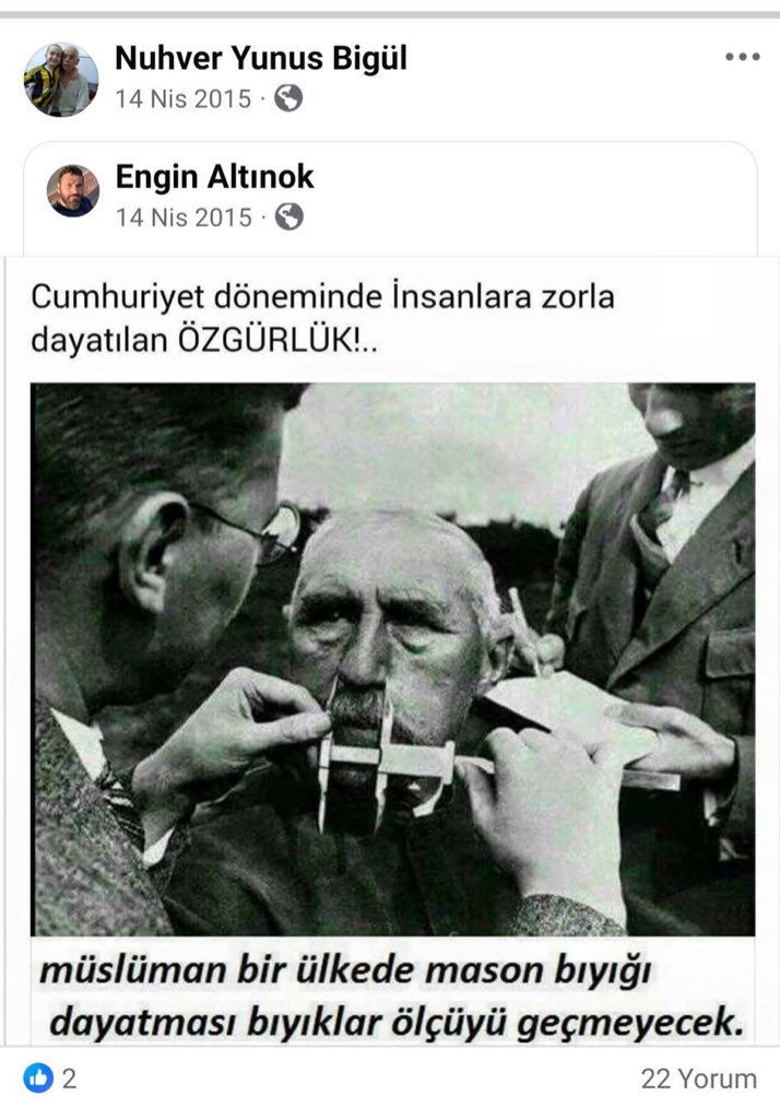 İki polisimizi şehit eden soysuzun babası, Atatürk düşmanı çıktı.