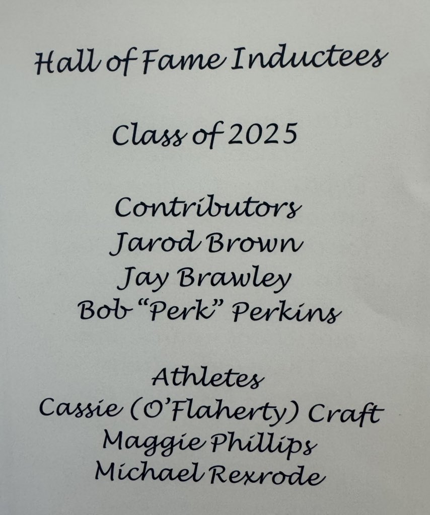 Congratulations to our newest Athletic Hall of Fame inductees! Your dedication, hard work, and achievements have left a lasting legacy. We’re proud to celebrate your impact on our school's history! <a href="/LCPSOfficial/">LCPS News</a>
