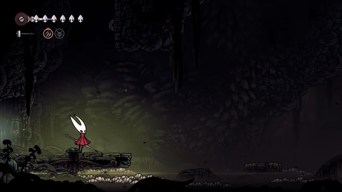 this silksong area is the new blight town, Miyazaki couldn't even conjure up the evil found here