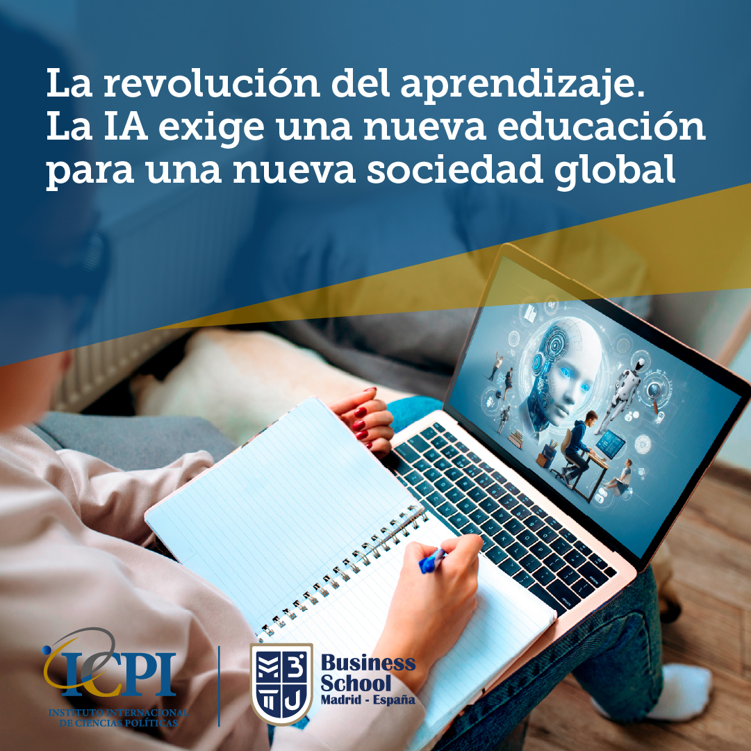 Presentamos el artículo de opinión, del Ph.D. Rolando Villavicencio: “La revolución del aprendizaje. La IA exige una nueva educación para una nueva sociedad global” <a href="/mbtues/">MBTU ESPAÑA</a> <a href="/UTEG_ec/">UTEG</a> <a href="/UTEG_ICP/">Instituto Internacional de Ciencias Políticas</a>  pueden leerlo en el siguiente link: mbtu-bs.es/instituto/arti…