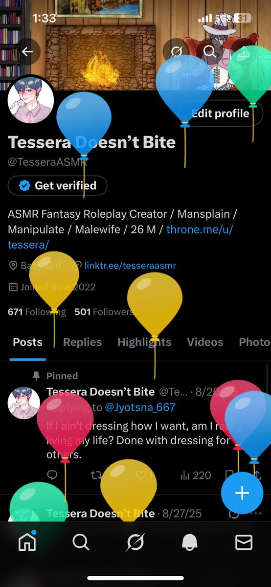 It’s my borthday, find my nsfw nughtmodetess lol