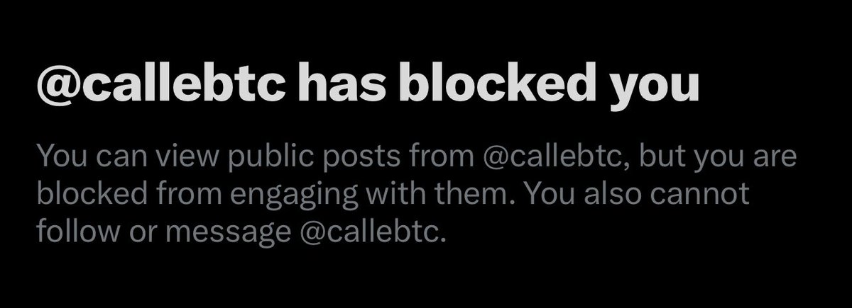 Guys like Calle have cultivated an echo chamber, and long ago forgotten they’re a bunch of retards like everyone else.

Now they field their retarded opinions outside of private chats and nostr fan clubs and are shocked of how many angles they didn’t consider.

We don’t need apps