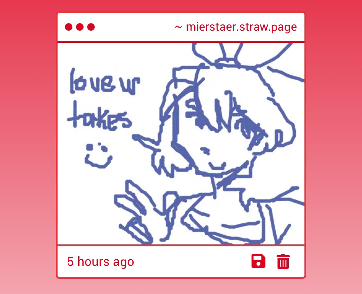 aaaaaaAAAAAAH SHE LOOKS SO CUTE also I’m happy to hear that you like my takes :D