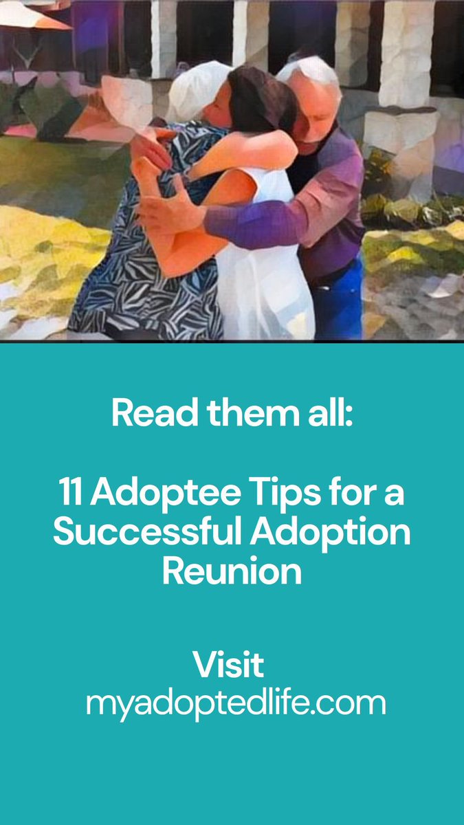 MyAdoptedLife's tweet photo. Adoption reunion at 40: I thought I had it figured out. I was so wrong.
Birth father: 11 amazing years ✨ Birth mother: Had to cut contact 💔
6 of 11 hard-learned tips: ✅ Get therapy FIRST ✅ Expect different reactions ✅ Trust your instincts ✅ Set clear boundaries ✅ You owe nothing beyond respect ✅ Some don't work out - that's OK #adoption  #adoptee #adoptionreunion
Full guide: https://t.co/uLEKGL7v5f