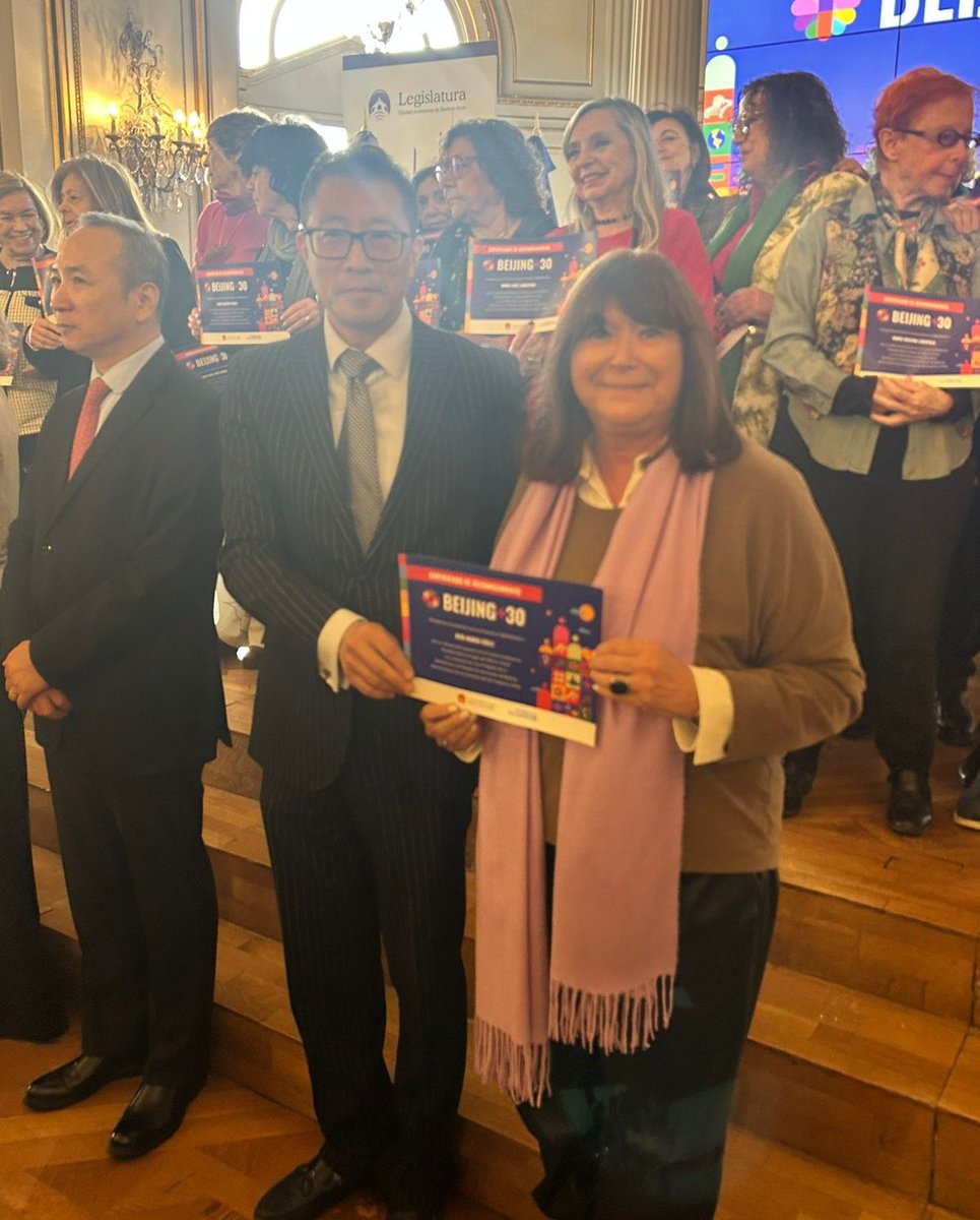 NormaLopezSF's tweet photo. La Conferencia Mundial sobre la Mujer en Beijing  marcó un antes y un después: allí se fijaron banderas globales por la igualdad y el reconocimiento del trabajo de cuidados. https://t.co/QV8la7RECS