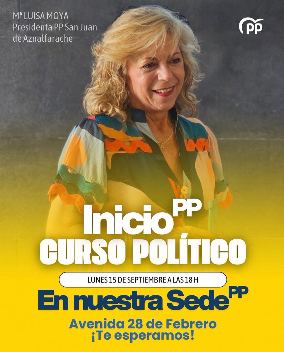 Partido Popular de San Juan de Aznalfarache tweet media