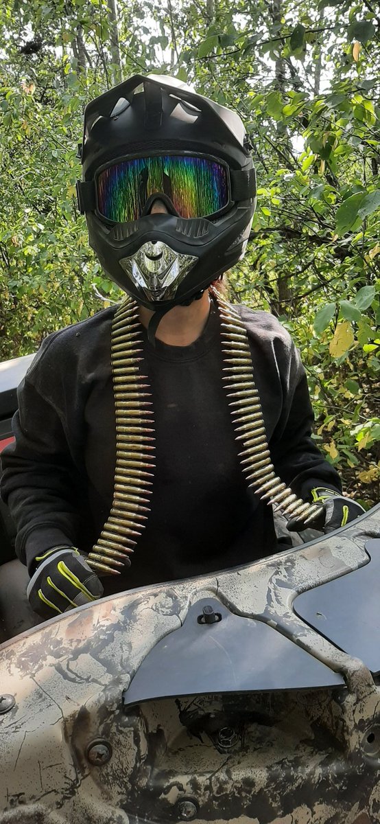 Jeebermonkey's tweet image. Things you find while quadding...