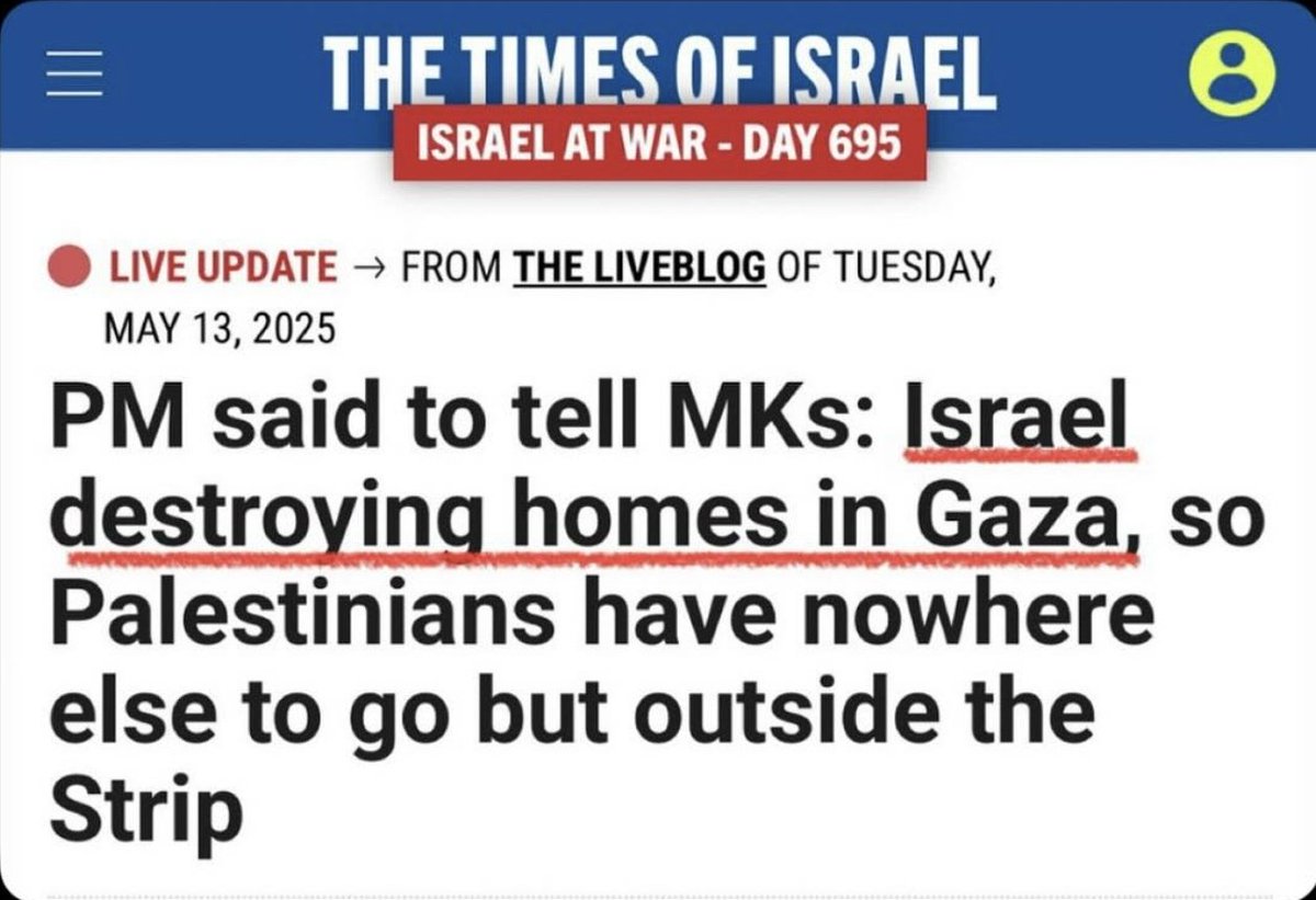 Israel Katz tells the world Israel is destroying "Terror Towers"  while Netanyahu clarifies the actual situation to his MKs: Israel is setting the stage for the final ethnic cleansing of the last Palestinians. When will UK &amp; EU governments wake up to this horrifying reality?
