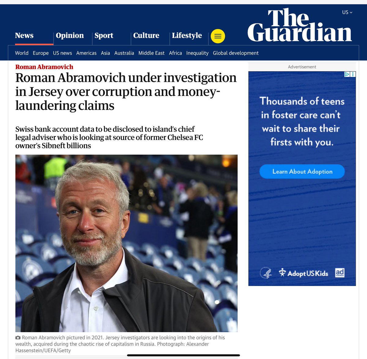 Beefeater (@beefeater_fella) on Twitter photo It took a while for main stream press to pick up on this. I have been calling the vatnik scum #RomanAbramovich for corruption and <a href="/Keir_Starmer/">Keir Starmer</a> refusing to expedite the release of the £2.5 billion proceed from the sale of #Chelsea - to aid Ukraine.
Today in the Guardian: “The It took a while for main stream press to pick up on this. I have been calling the vatnik scum #RomanAbramovich for corruption and <a href="/Keir_Starmer/">Keir Starmer</a> refusing to expedite the release of the £2.5 billion proceed from the sale of #Chelsea - to aid Ukraine.
Today in the Guardian: “The