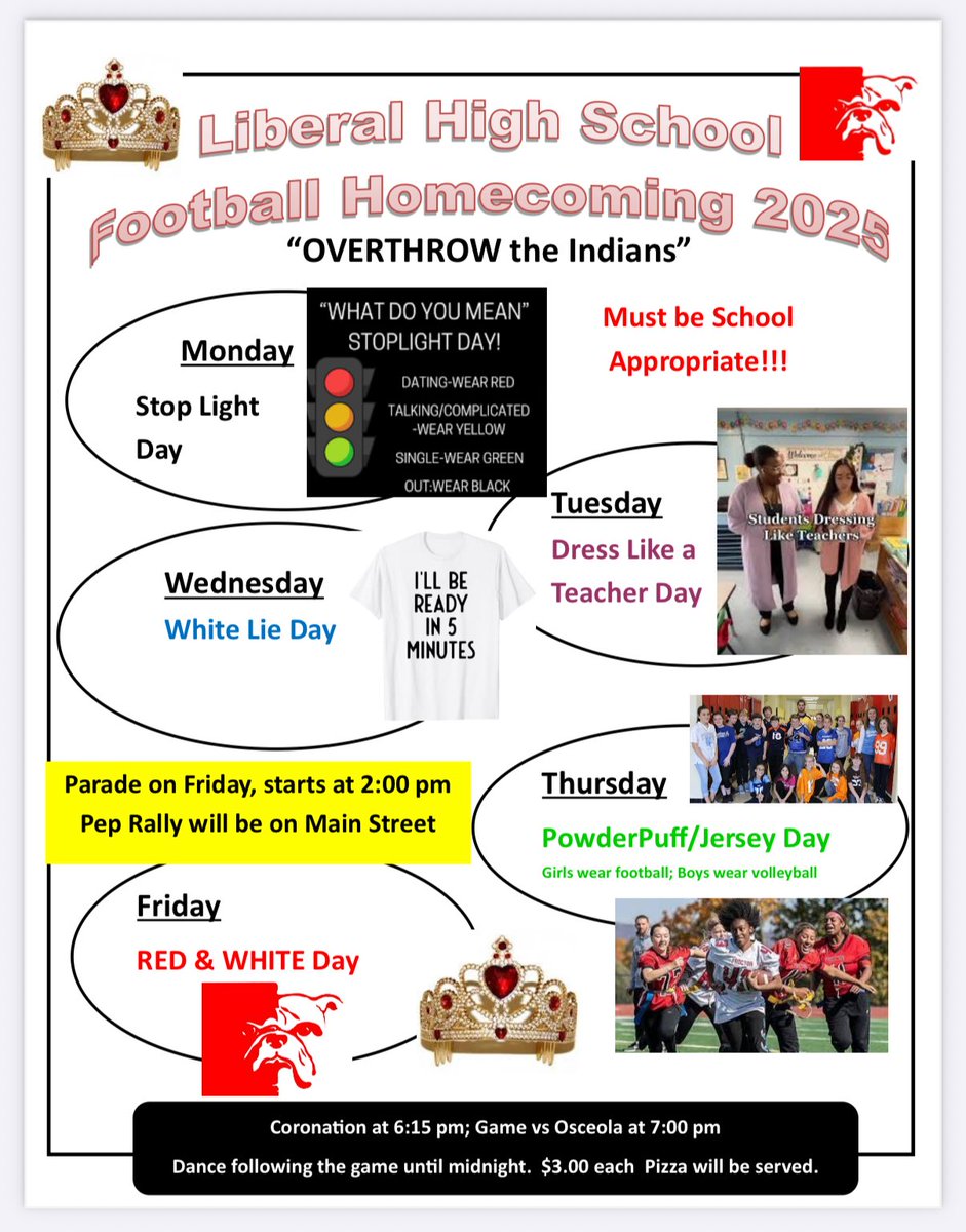 Stoplight day for <a href="/LiberalBulldogs/">Liberal MO Bulldogs</a> HoCo  &amp; when you are Stuco Sponsor, you dress up. I think I nailed it! I was told I looked like: an elf, something from Dr. Suess, condiments (ketchup, mustard, relish), a Christmas tree &amp; ridiculous.  I’m still going with NAILED IT!!🚦❤️🤍🐾