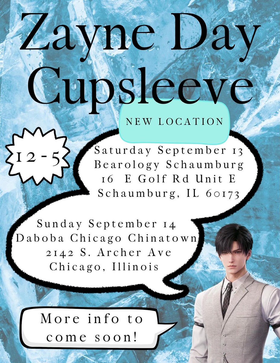 Upcoming event this weekend!! I'll have a booth at the Zayne Birthday LaDS event. Stop by for some LaDS, Genshin, ZZZ, and Fire Emblem merch. September 13-14 at Bearology on Saturday, and Daboba on Sunday, 12pm - 5pm on both days.