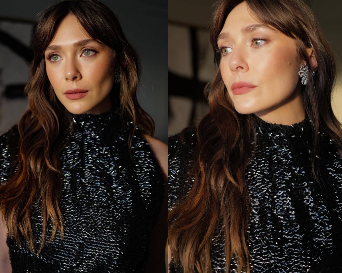 Elizabeth Olsen getting ready for the #Eternity premiere at TIFF.