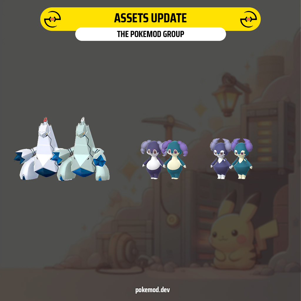 The assets for Indeedee and Duraludon have been added to the game code

pokemod.dev
#Datamine #PokemonGO