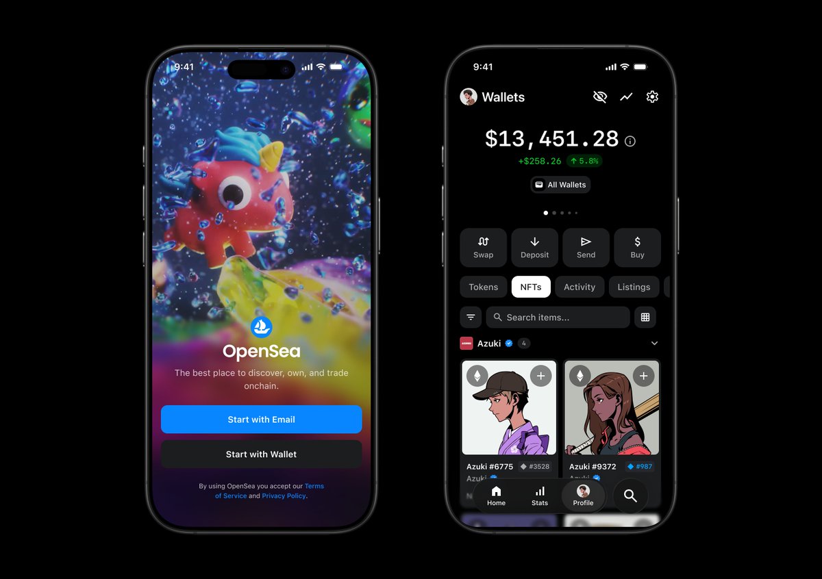 _0xGoku's tweet photo. Major Updates from @opensea. I've summarised all of it here.

Here's what to expect from OpenSea going forward. There are some pretty promising things for longtime & consistent users. Expect juicy voyage rewards also.

> OpenSea Mobile App: A new AI-driven trading app offering seamless wallet and chain integration, plus "OpenSea Intelligence" for smarter trading, with beta waitlists will be available soon.

> Flagship Collection: A $1M+ investment in historic NFTs (starting with CryptoPunk #5273) and emerging artists/collections, managed by a committee, with details/reasons for every onboarded collection provided to the community.

> Final Pre-TGE Rewards Phase: Starting September 15, 50% of OpenSeas platform fees (1% NFT, 0.85% tokens) will fund a rewards program, along with $1M in $OP and $ARB tokens. 

Rewards will center around "Treasure Chests, with tiers from 1-12 based on activity. These chests are upgradable through Trading, completing daily Voyages, and collecting surprise Shipments.

Rewards like Pudgy Penguins & Bored Apes are on the table

NOTE: Historical platform activity will be rewarded and receive its own allocation of $SEA from the Foundation at TGE. This is separate from our rewards program.

> $SEA Token Update: More details on TGE will be shared in early October as the OpenSea Foundation looks to finalize $SEA mechanics for long-term sustainability.