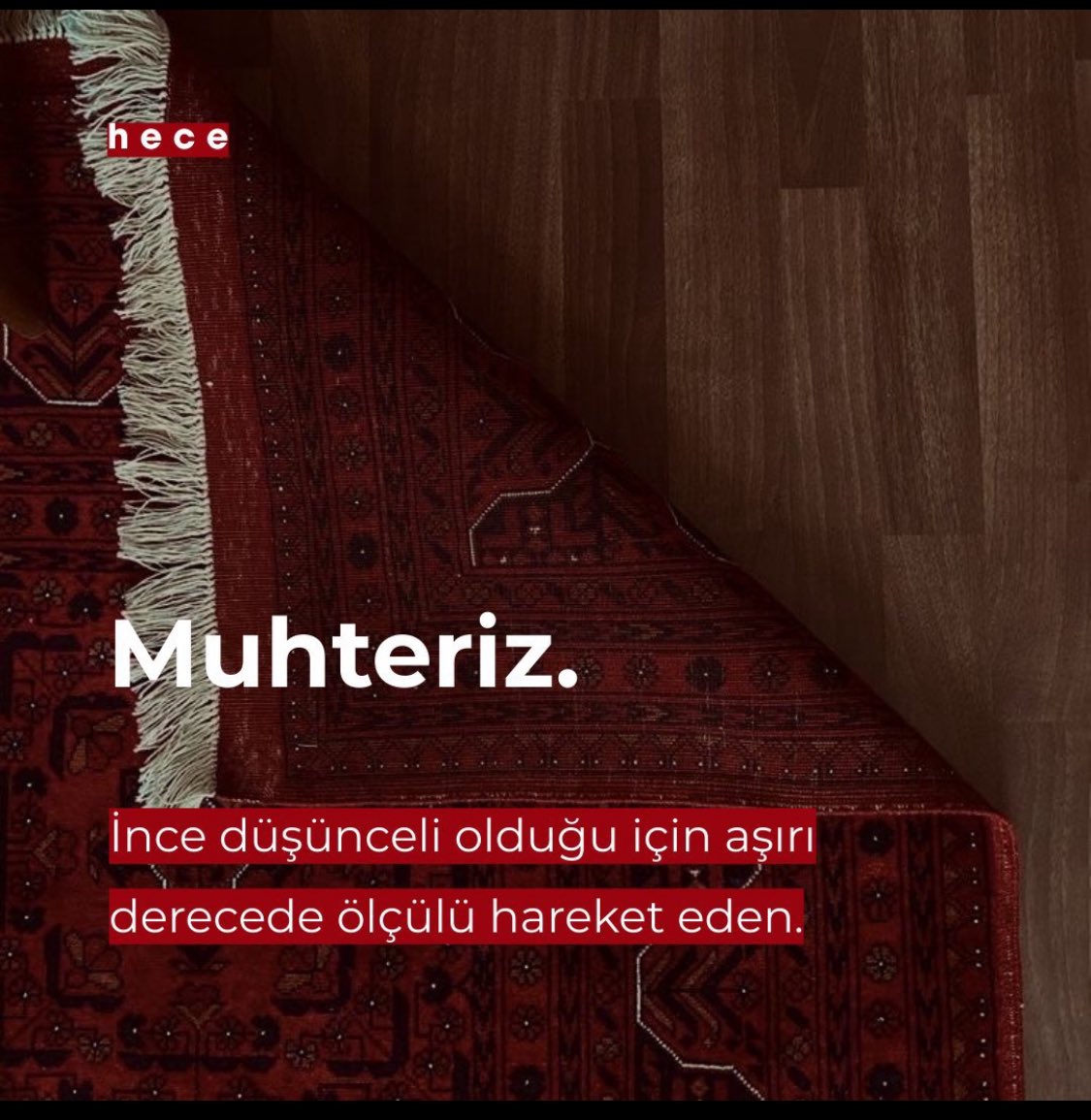 Evet tam böyleyiz..