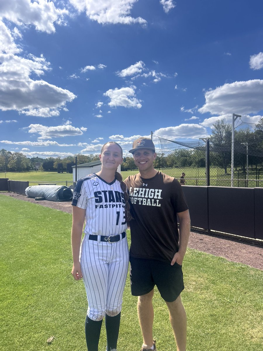 Thank you <a href="/Lehighsoftball/">Lehigh Softball</a> for hosting a great camp yesterday! It was great to be able to work with <a href="/frantroyan/">@frantroyan</a> <a href="/dtroy44/">David Troyan</a> and Coach Marisa again! 

<a href="/stars_FPNJ/">NJStarsFastpitch</a> <a href="/starsnationalfp/">Stars Organization</a>