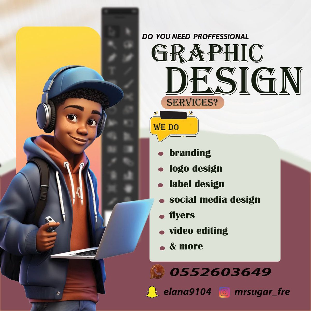 momismyworld_'s tweet photo. 🎉 Yo Twitter!
I’m Sugar , a video editor, graphic designer & marketing student at UG 🇬🇭
I create dope stuff, chase deadlines, and vibe with pixels.
Here’s what I do 🧵👇
#VideoEditor | 🎨 #GraphicDesigner
🎓 #MarketingStudent @UG
#YoungAndAmbitious #GhanaCreatives https://t.co/NFuuVKOKgE