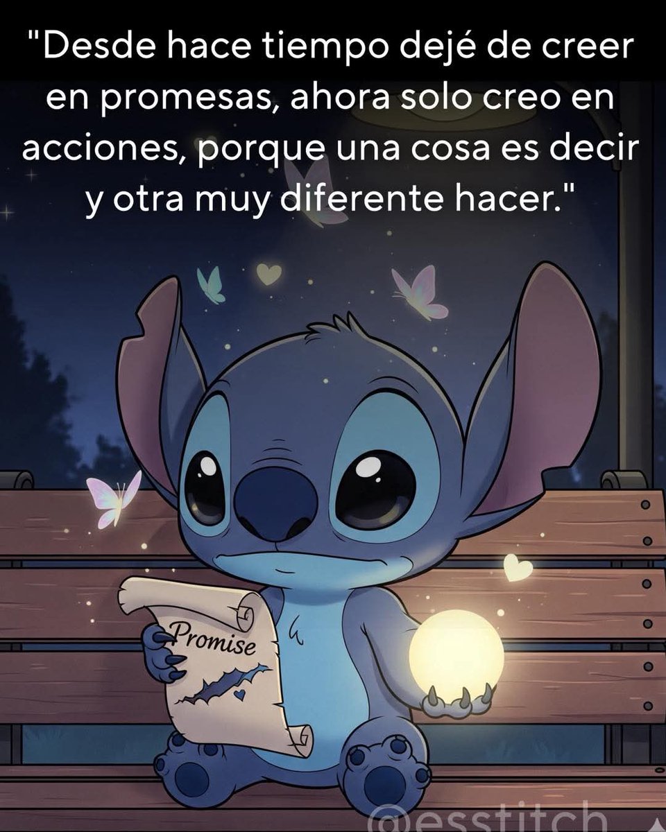 Las palabras se las lleva el viento, pero las acciones permanecen 💙✨. Aprender a confiar menos en promesas y más en hechos nos enseña a valorar lo verdadero: aquello que se demuestra con constancia, respeto y amor real.