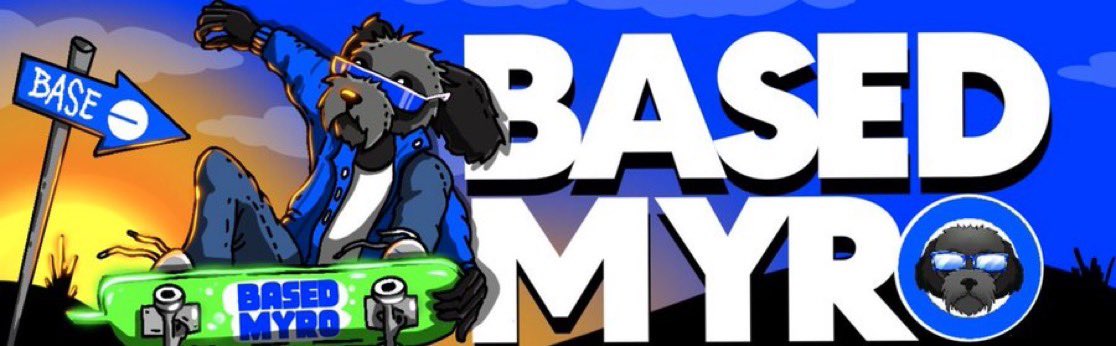 @ANIMEL0VER94 The ticker is $BMYRO on <a href="/base/">Base</a>. 

Woof!
Ca: 0xbb167c566de40abe973d30f005f40fae1d109466