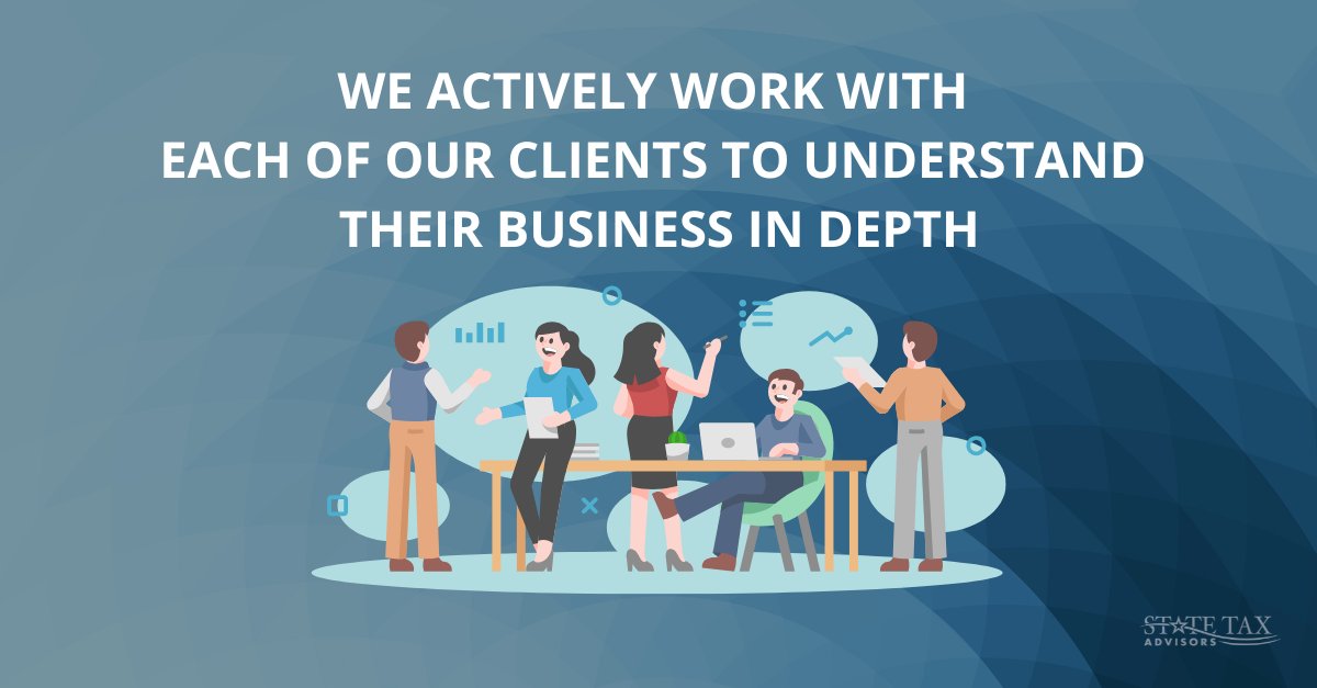 Our team takes the time to dive deep into your business—its structure, challenges, &amp; goals—so we can tailor tax strategies that truly fit. By understanding your operations from the inside out, we’re able to anticipate risks, uncover opportunities, &amp; deliver impactful guidance.