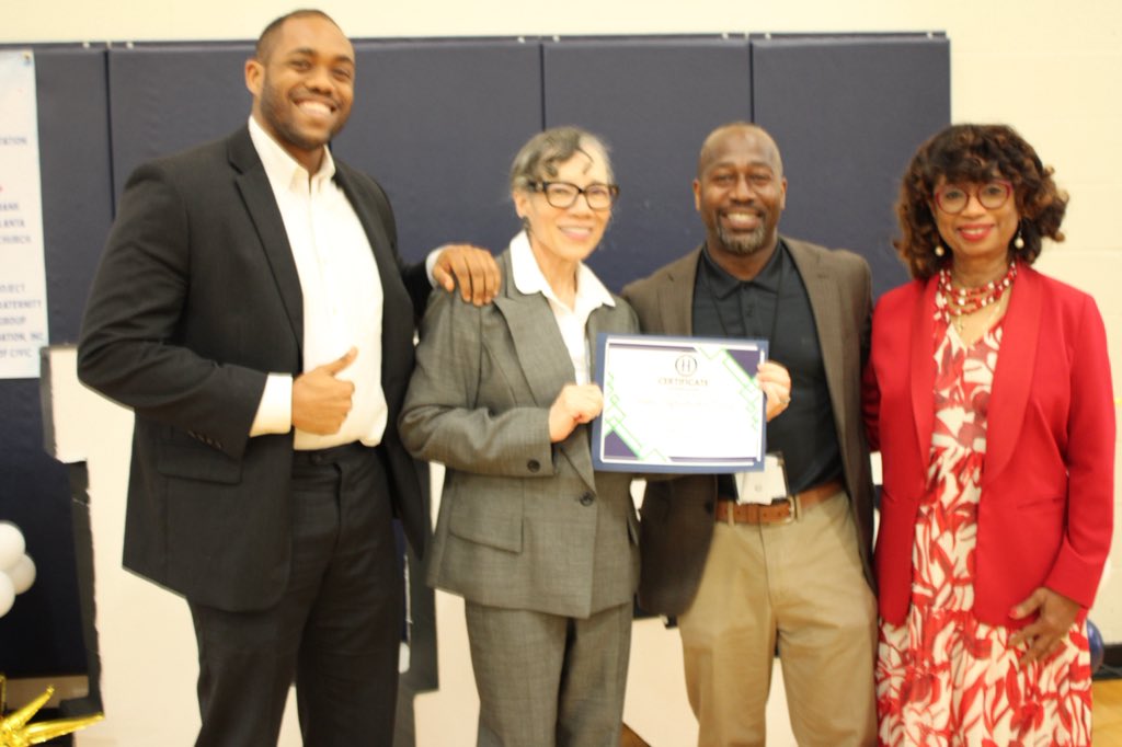 💙💛 Today we celebrated our amazing partners at our Hollis Partner Breakfast! Thank you for your unwavering commitment to our Blue Hawk scholars, families &amp; community. Together, we soar higher! 🦅 #WeAreBlueHawks #RootedInPurpose #BrandedByExcellence <a href="/apsupdate/">ATL Public Schools</a> <a href="/APSHollisCrew/">Hollis Innovation Academy</a>