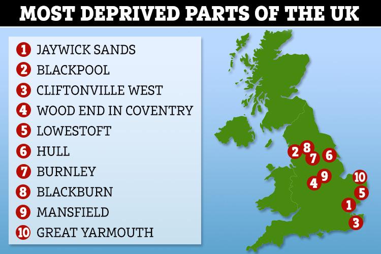 allan1524117's tweet image. 300 years in power, still huge areas of the country are trapped in poverty. 
Most of them in England?