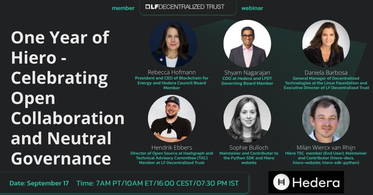LF Decentralized Trust tweet media