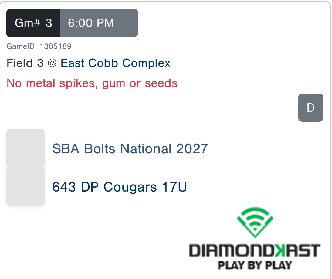 _judecarter (@_judecarter) on Twitter photo I will be starting on the mound for SBA Bolts National 2027 this Friday at 6:00 pm on field 3 at East Cobb and wearing number 9.
<a href="/BrianDavis_SBA/">Brian Davis</a> <a href="/jakerobbins49/">JAKE ROBBINS 🇺🇸</a> <a href="/SBATheShow/">Showcase Baseball Academy</a> <a href="/FlatgroundApp/">FLATGROUND Pitching</a> I will be starting on the mound for SBA Bolts National 2027 this Friday at 6:00 pm on field 3 at East Cobb and wearing number 9.
<a href="/BrianDavis_SBA/">Brian Davis</a> <a href="/jakerobbins49/">JAKE ROBBINS 🇺🇸</a> <a href="/SBATheShow/">Showcase Baseball Academy</a> <a href="/FlatgroundApp/">FLATGROUND Pitching</a>