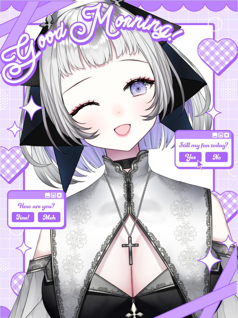 RemiKiryuin's tweet image. ‥୨୧‥ #おはようVtuber ‥୨୧‥

おはれ～みんです💜🌞
最近インフルエンザが流行っているみたいですね…
朝の空気を入れ替えて、深呼吸してから一日を始めましょうね

どうか今日も、心も身体もゆるやかに過ごせますように
ゆるゆるふぁいです🍩🤍
#Vtuber好きな人と繋がりたい