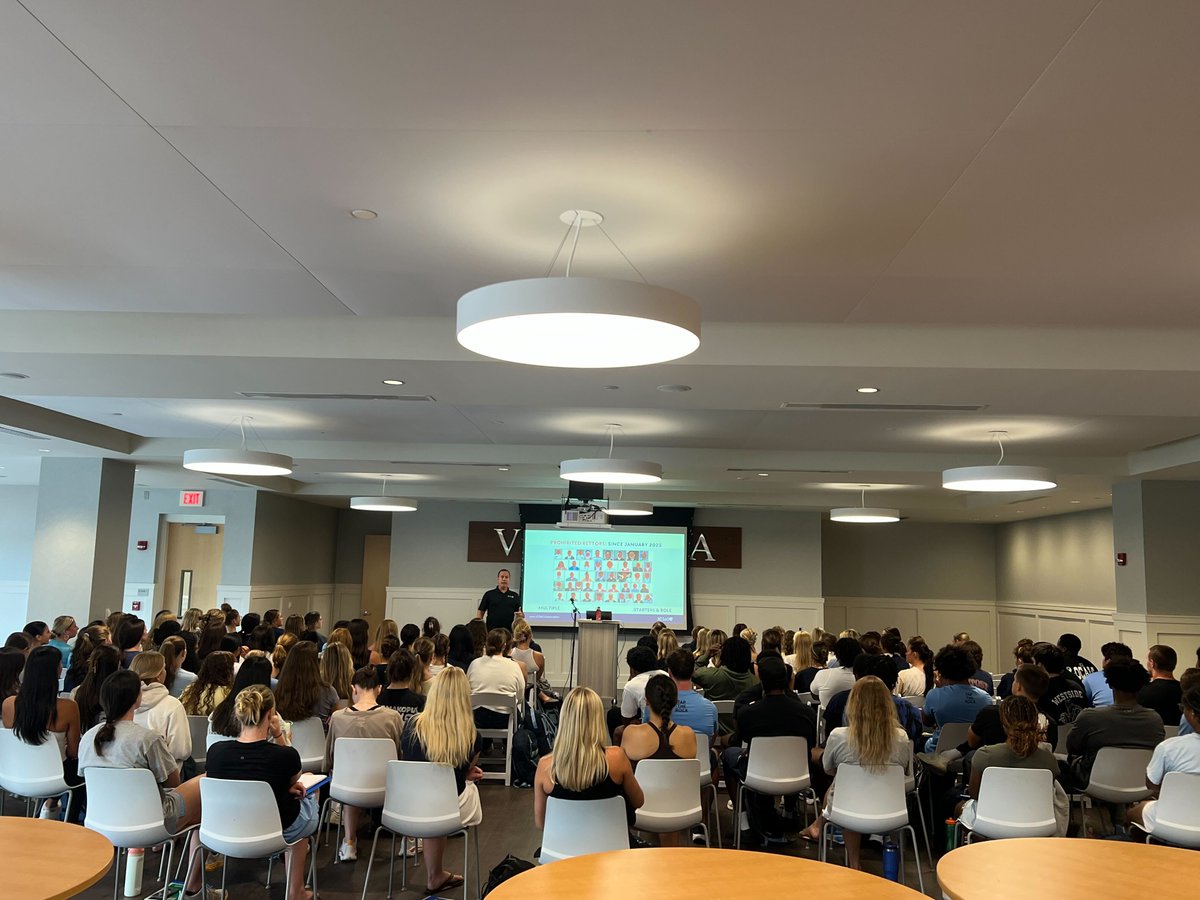 On the road for a new school year! 

IC360's <a href="/DTrolaro93799/">Dan Trolaro</a>  spoke at <a href="/VillanovaU/">Villanova University</a>, and <a href="/RyanTatusko/">Ryan Tatusko</a>  visited <a href="/WestVirginiaU/">WVU Mountaineers · Let's Go!</a>  to share critical insights on sports betting integrity. 

It's all about providing a safe and compliant environment for everyone.🧑‍🎓👩‍🎓🔑