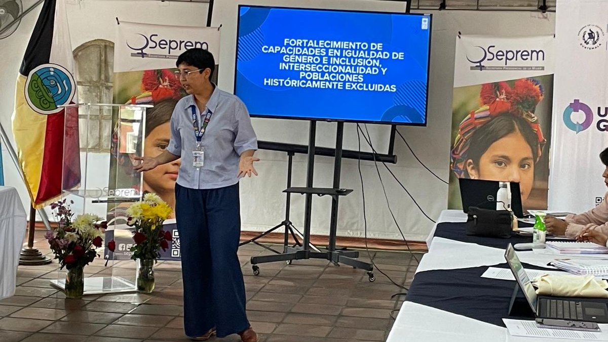 PNUDGuatemala's tweet image. En el Día Internacional de la Ciudadanía de las Mujeres, el PNUD Guatemala y la @SCEPgt, a través de la Unidad de Género, iniciaron un proceso de fortalecimiento institucional en el marco del #SISCODE 🙆🏽‍♀️.