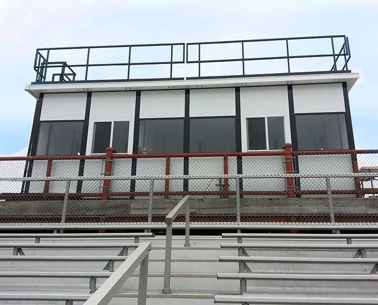 Every great game needs a great view. Panel Built press boxes are built to bring fans, coaches, and media closer to the action. 
panelbuilt.com/products/press…