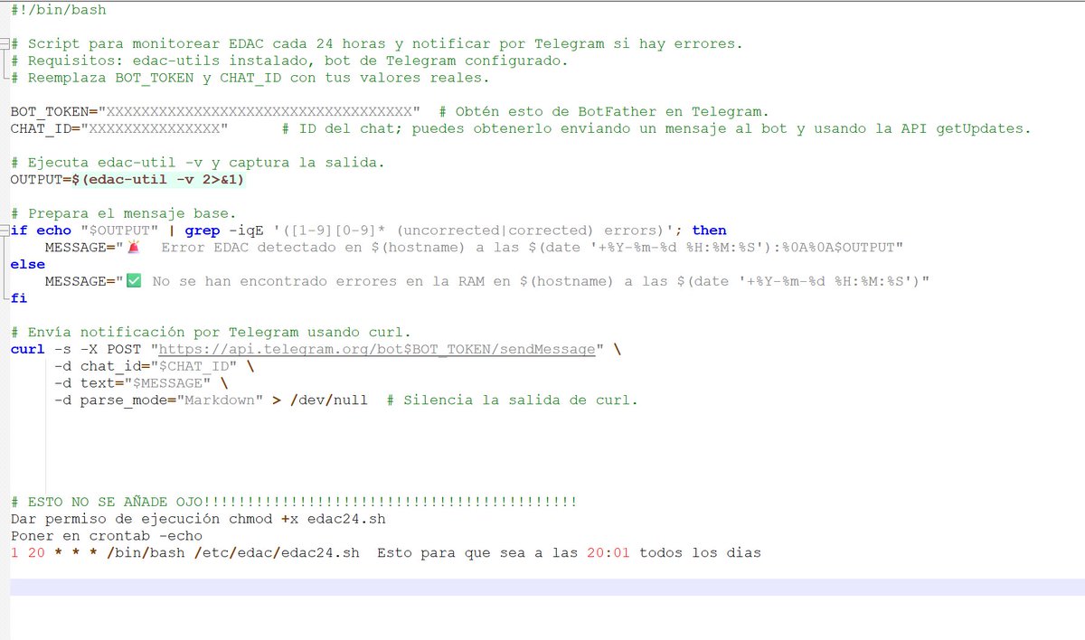 wisepds's tweet image. 🔥 Si tienes #Proxmox y memoria ECC en tu server / equipo, haz lo que te diga PASO A PASO, sin rechistar.. te callas y tecleas... 👇

Te vas al shell  de proxmox y escribes:
1º   apt update
2º   apt install edac-utils

Ahora reza.... porque salga 0. Ponemos 
3º   edac-util -v…