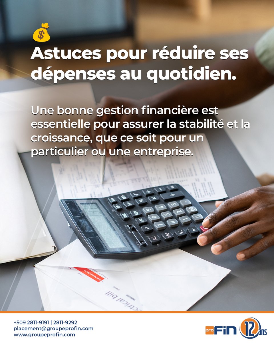 GroupeProFin's tweet image. Et vous, comment s’est passée votre gestion financière jusqu’à aujourd’hui ? Avez-vous réussi à appliquer ces habitudes, et laquelle aimeriez-vous améliorer ?
#ProFin #Autrement #GestionDesFinances #YonLòtJan