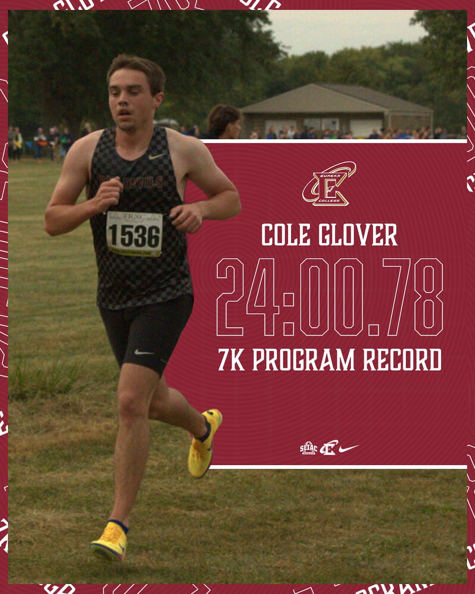 🚨New School Record🚨

Cole Glover breaks the school record in the 7k with a time of 24:00.78