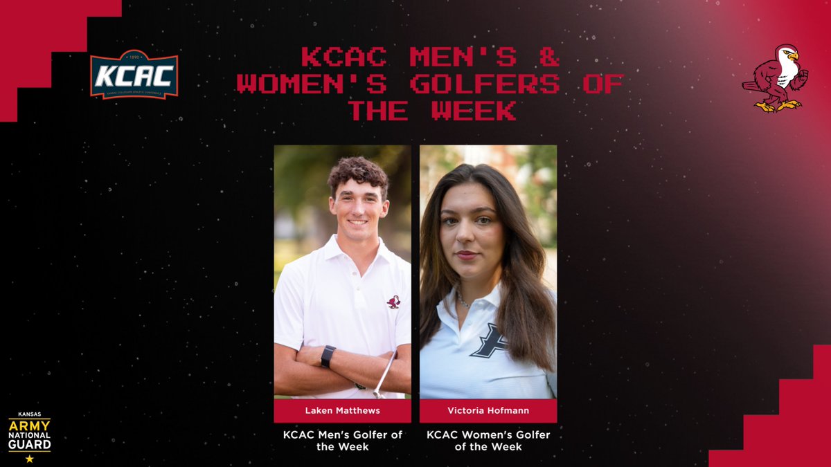 FriendsFalcons's tweet image. Falcons sweep KCAC Golfer of the Week honors
tinyurl.com/2z8zk5eh